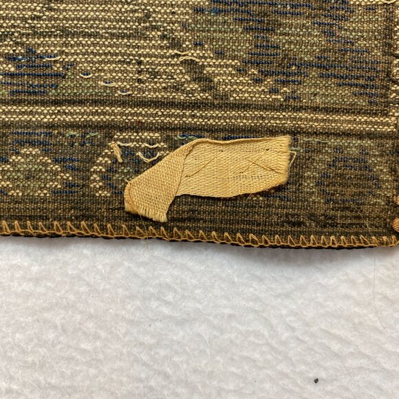 VINTAGE Tapestry Wall Hanging Arabian Nights Middle East Village Fringe - Picture 10 of 12